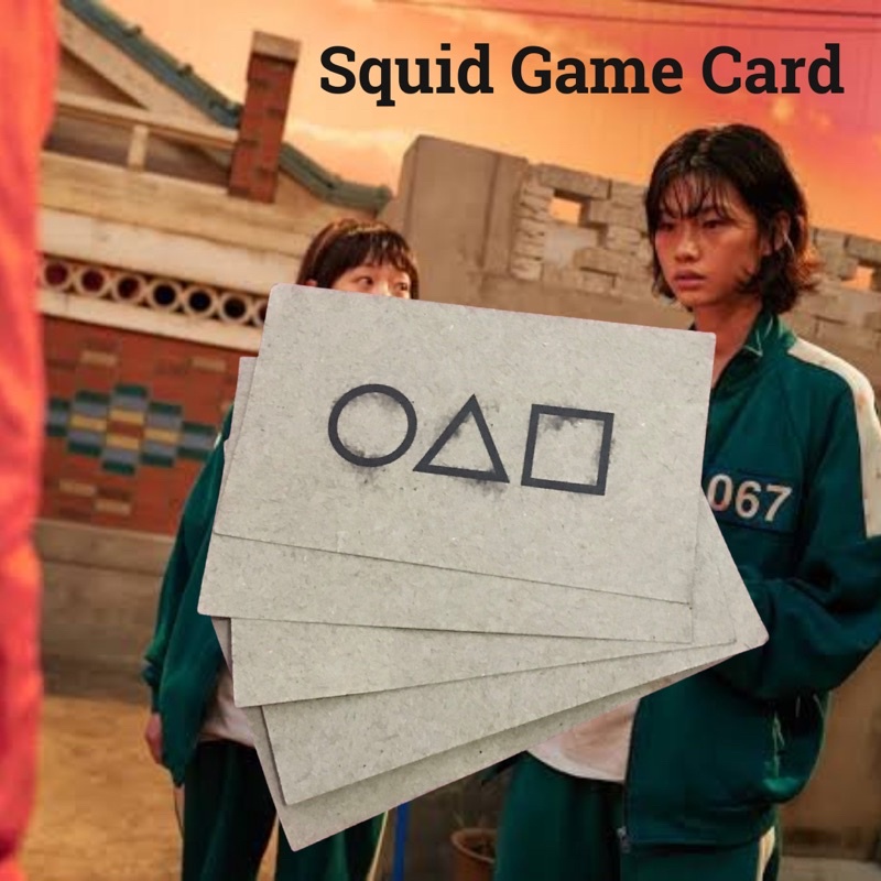 (ISI 5) Kartu Squid Game / Squid Game Card