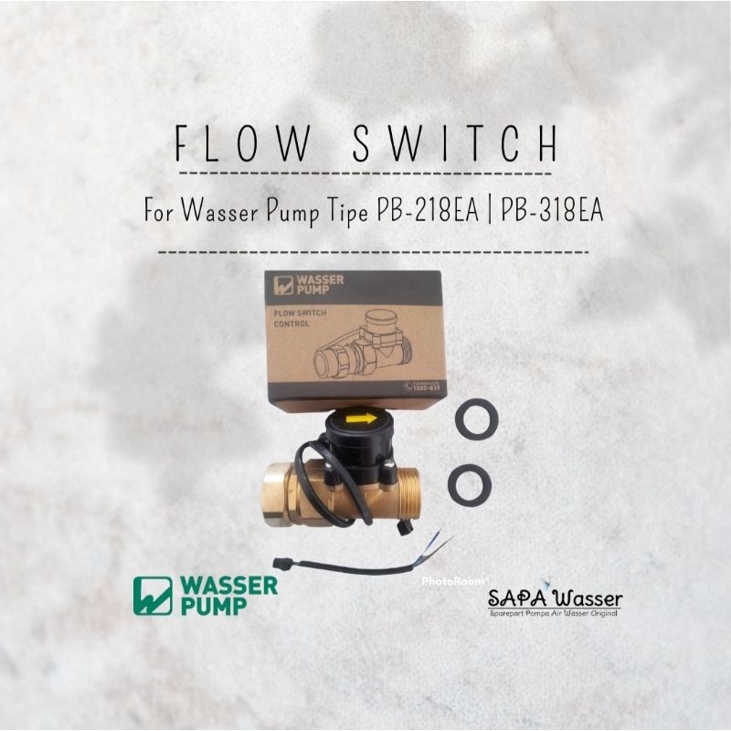 Otomatis Flow Switch Pompa Dorong Merk Wasser PB-218EA | PB-318EA