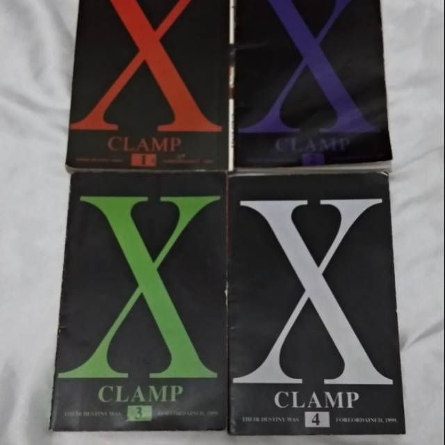 Komik manga X Clamp no 1-4 tamat