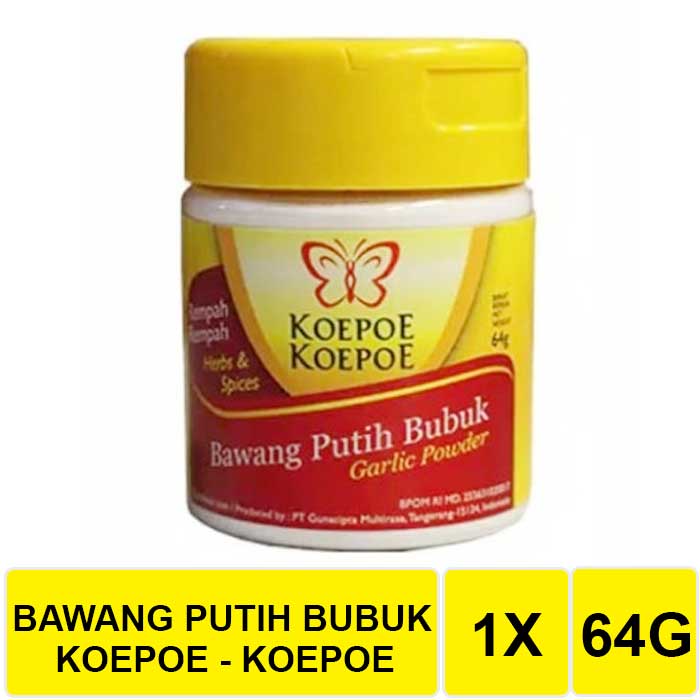 BAWANG PUTIH BUBUK KOEPOE-KOEPOE 64 GRAM