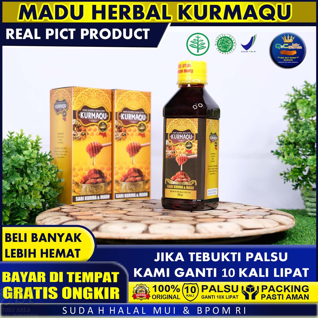 Madu Herbal Plus Sari Kurma Bandung  KURMAQU Asli Kurmaku Kurmaqu Qurmaku Qurmaqu Sarikurma MADU Ori