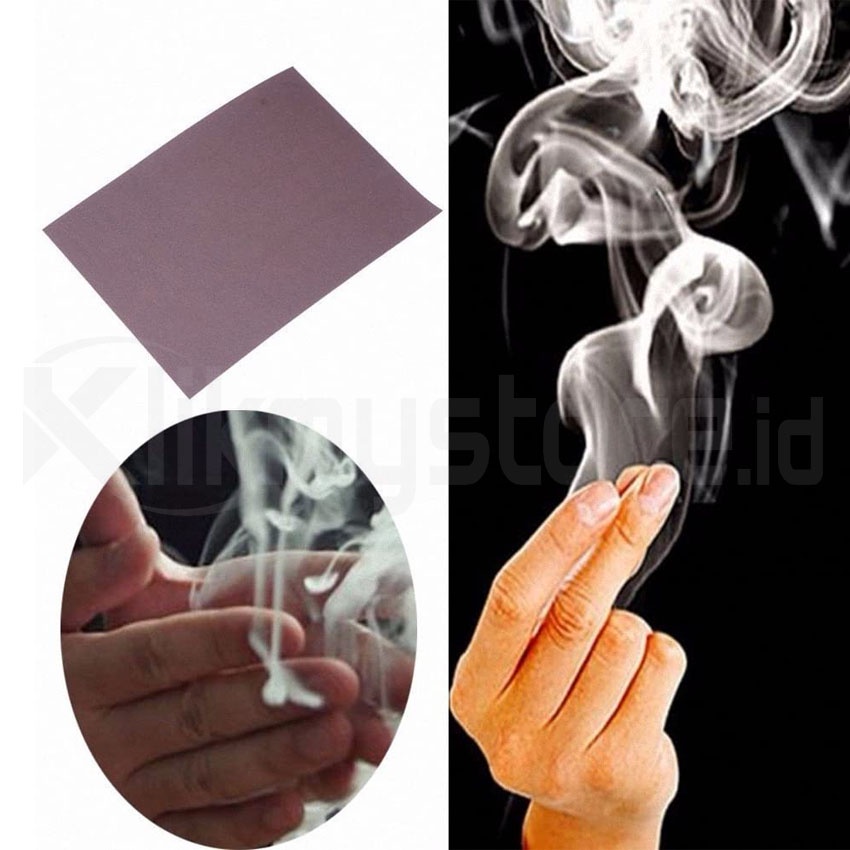 Finger Smoke Magic Trik Sulap Jari Keluar Asap Mainan Ajaib Mistis Prank Fun Toy