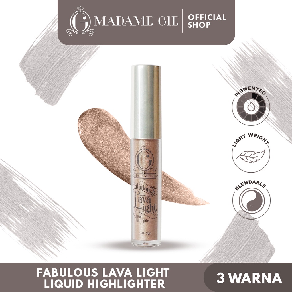 LIZBEAUTY - Madame Gie Fabulous Lava Light Liquid Highlighter - MakeUp Highlighter