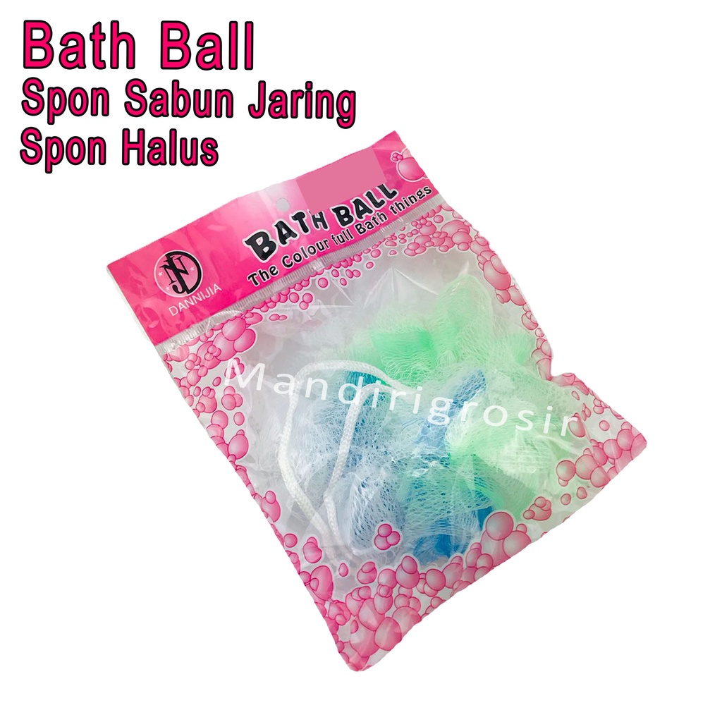 Spons *Bath Ball * Spons Busa Halus * Spons Mandi Jaring