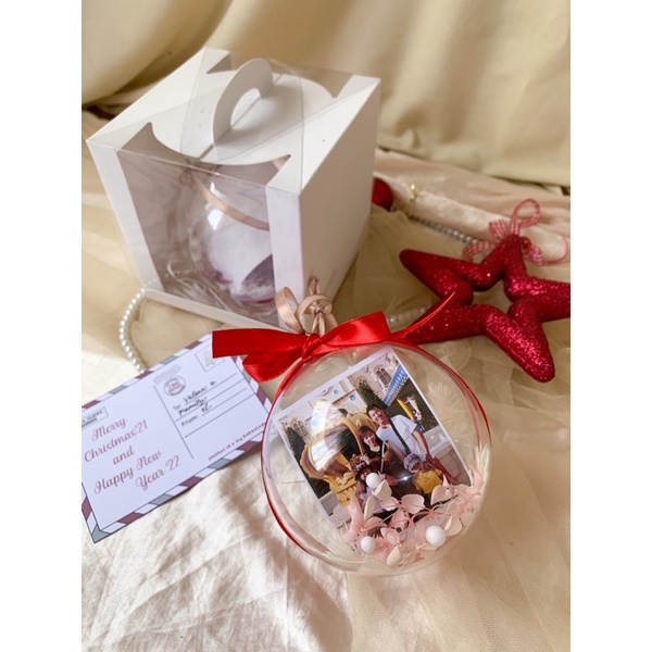 Christmas Bauble | Hampers Natal | Bola Natal | Akrilik natal | Kado Natal
