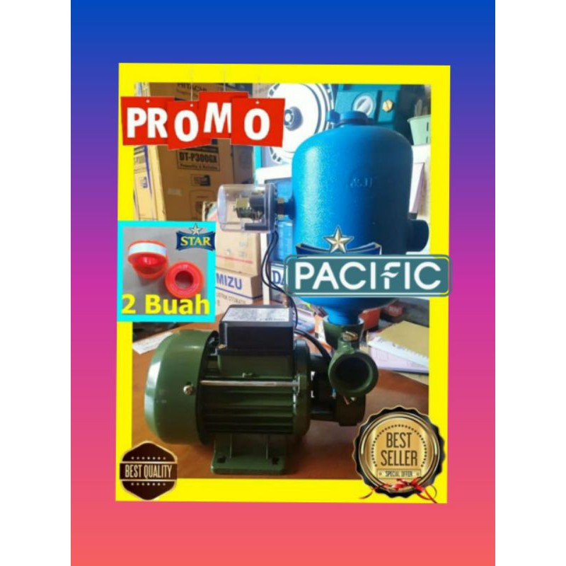 Garansi pompa air Efos db 125 b watt otomatis pendorong sumur dangkal dab db 125