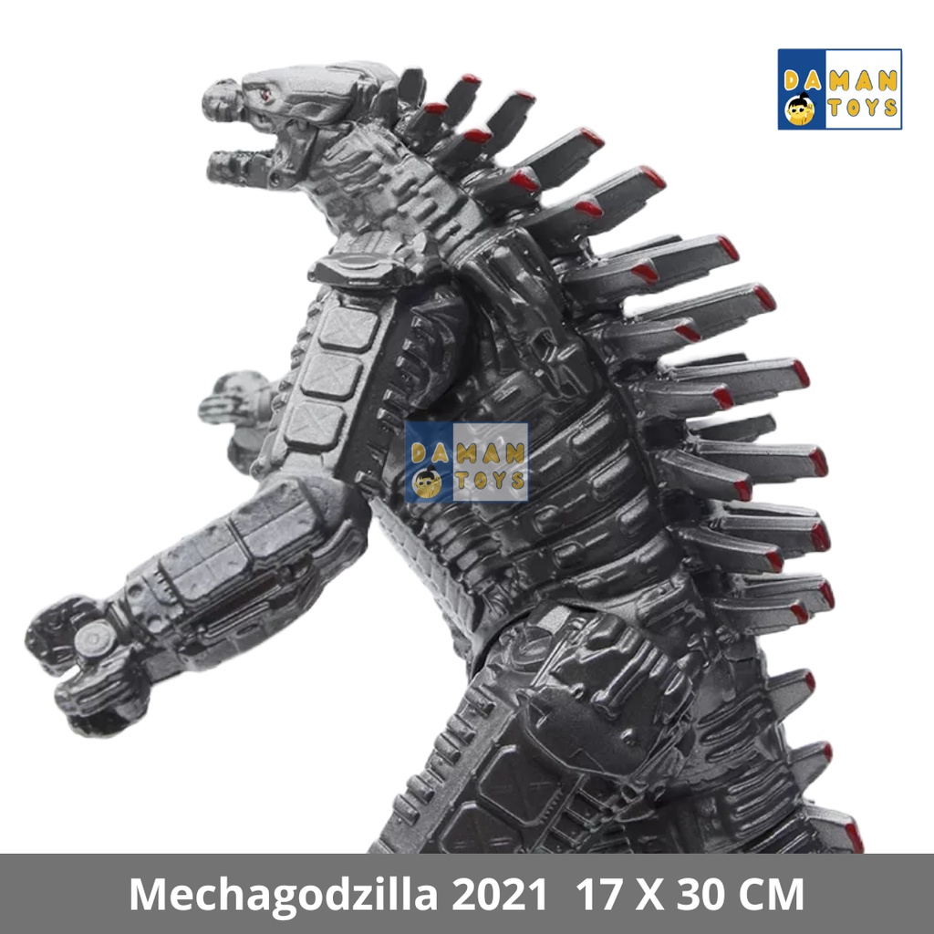 Figure Mechagodzilla 2021 Godzilla VS Kong Giant Mecha Godzilla Monster Robot Gojila Action Figure Mainan Anak Laki Kado Cowok