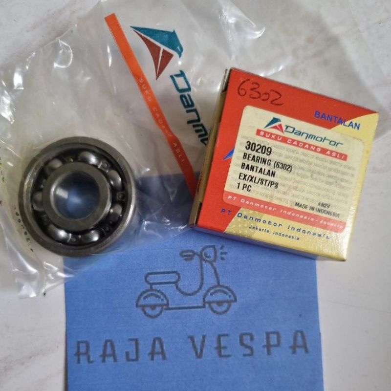 Bearing 6302 Lahar 6302 Danmotor Vespa