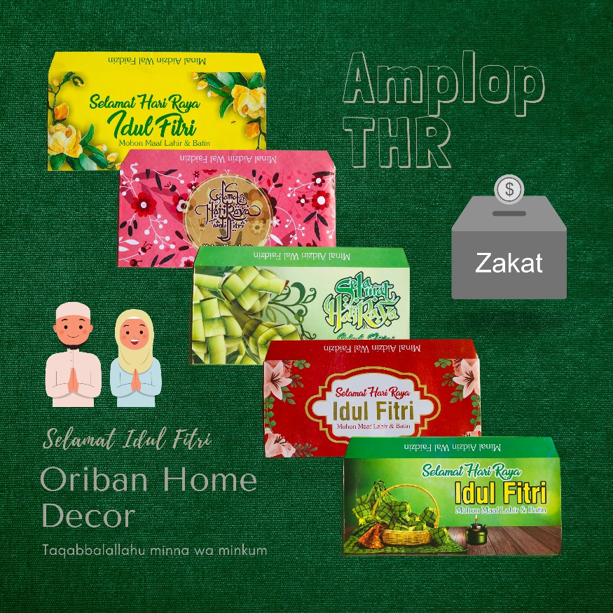 

Amplop Lebaran Amplop THR Amplop Idul Fitri Angpao Ukuran Panjang Murah