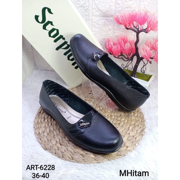 SEPATU WEDGES IMPORT WANITA SCORPION 6228