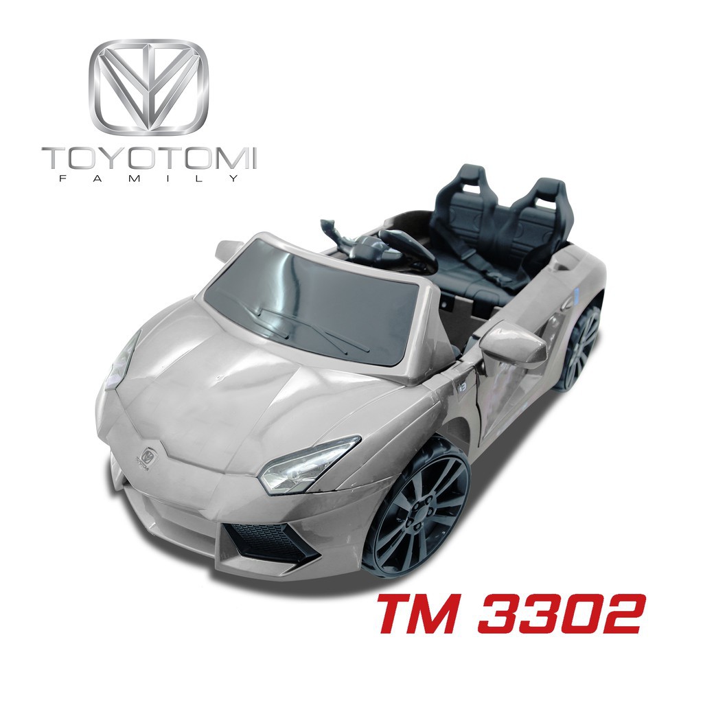 Mobil Mainan Aki Anak Toyotomi Family TM3302 Baterai 2 x 6V4.5Ah Motor 2 x 380 Pintu Bisa Dibuka