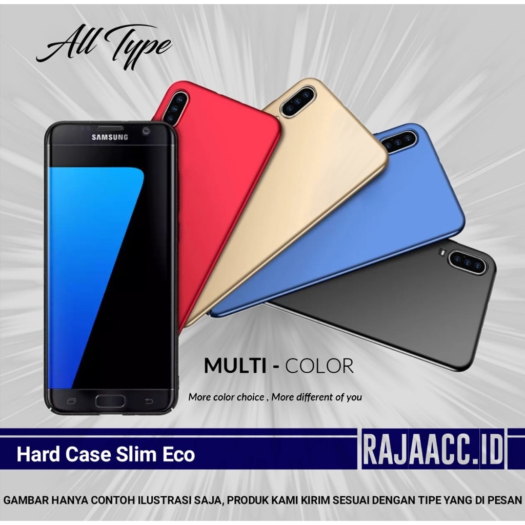Hardcase Slim Eco Samsung S5 S6 S6 Edge S7 S7 Edge S8 S8+ Case Doff Multi Colour Samsung S5 Samsung 
