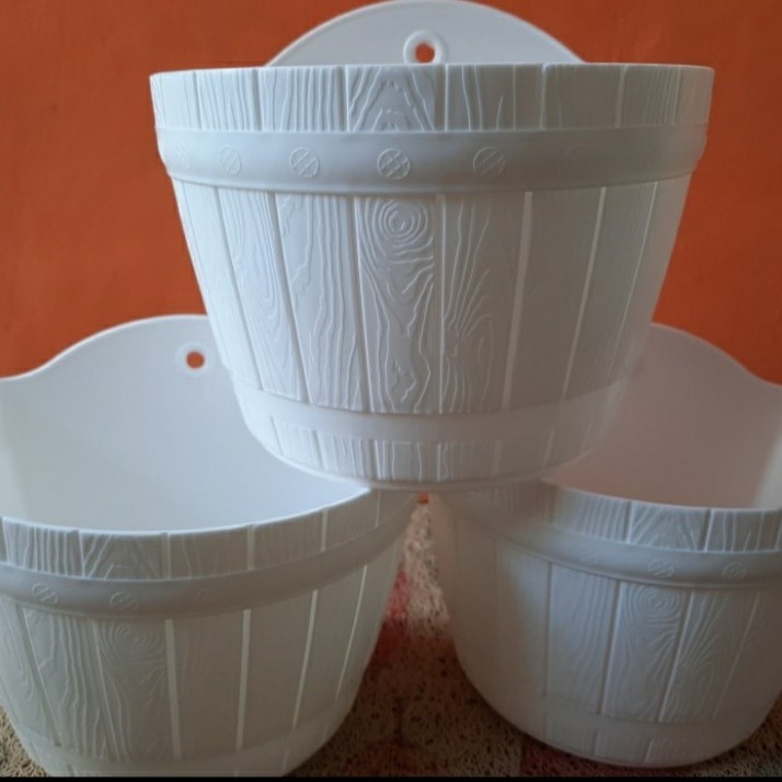 POT TEMPEL DINDING DIAMETER GENTONG 22CM UKURAN 22 CM