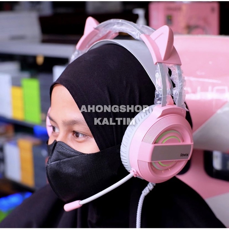 HEADSET GAMING KITTY GAMEN