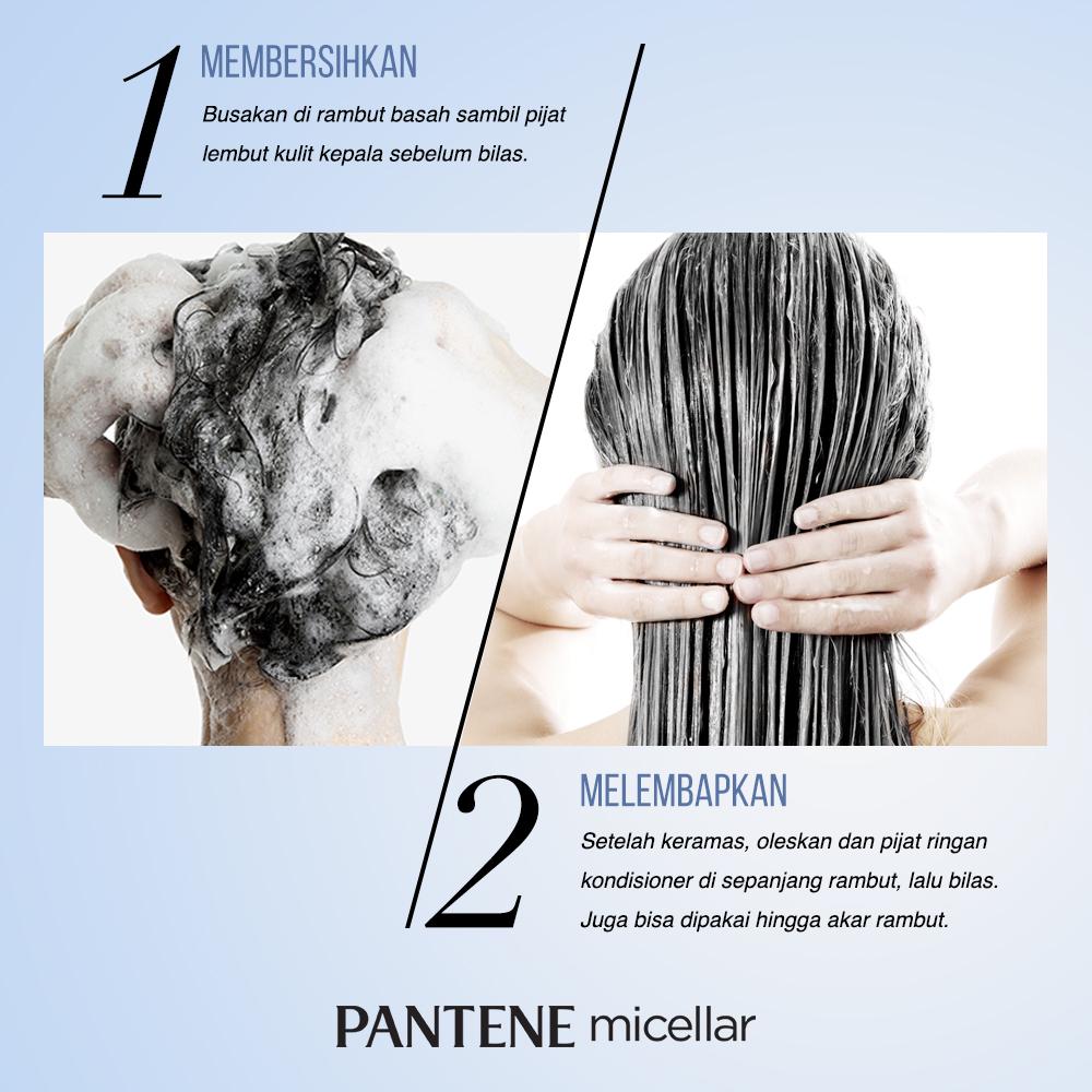 Pantene Conditioner Micellar Detox and Purify 300 ml x2