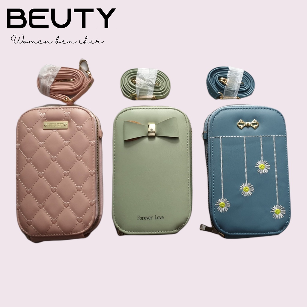 Dompet tas wanita premium Dompet zip wanita awet pouch wanita terbaru 2021 original