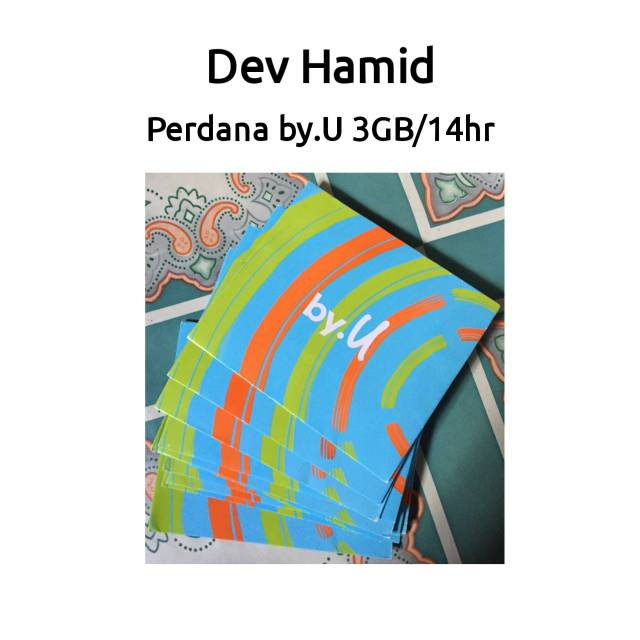 Kartu Perdana by U 3GB/14hr COD Telkomsel