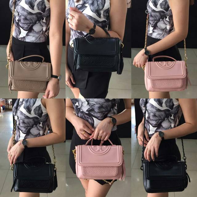 Tory Burch Fleming satchel