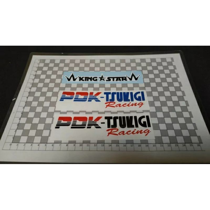 stiker PDK TSUKIGI RACING