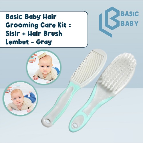 Basic Baby Hair Grooming Care Kit - Sisir Bayi Lembut