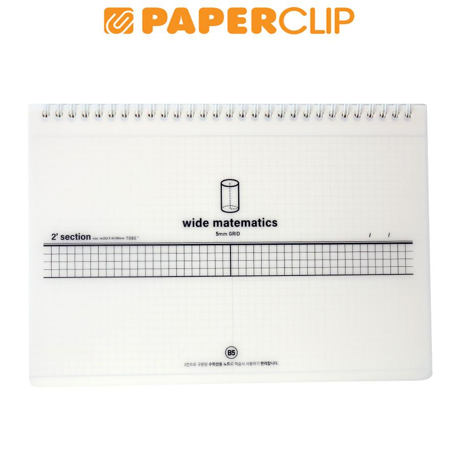 NOTEBOOK B5 TOBE NO21019 GRID MATH