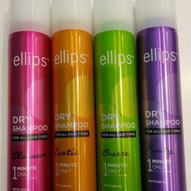 aceh  ellips dry shampoo 50ml 200ml   shampoo kering