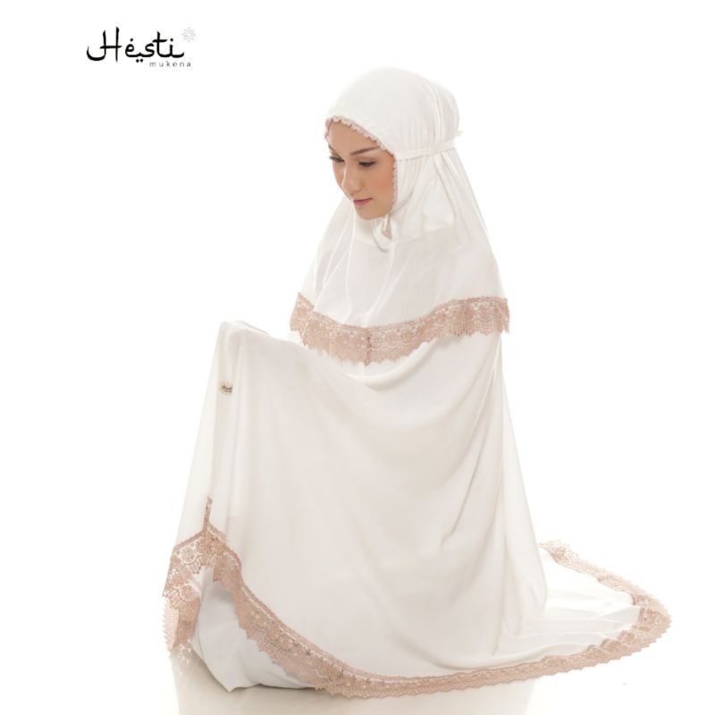 MUKENA AMALIA 01 BW | MUKENA HESTI | MUKENA DEWASA | MUKENA RAYON