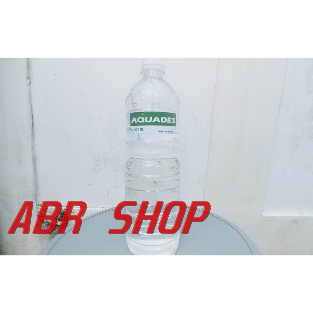 Aquades 500ml - 1 liter