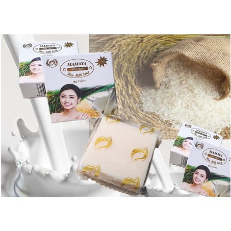 ✨SHASYA✨ SABUN BERAS | PEPAYA MAMAYA BPOM | MAMAYA RICE MILK SOAP | MAMAYA PREMIUM RICE MILK SOAP