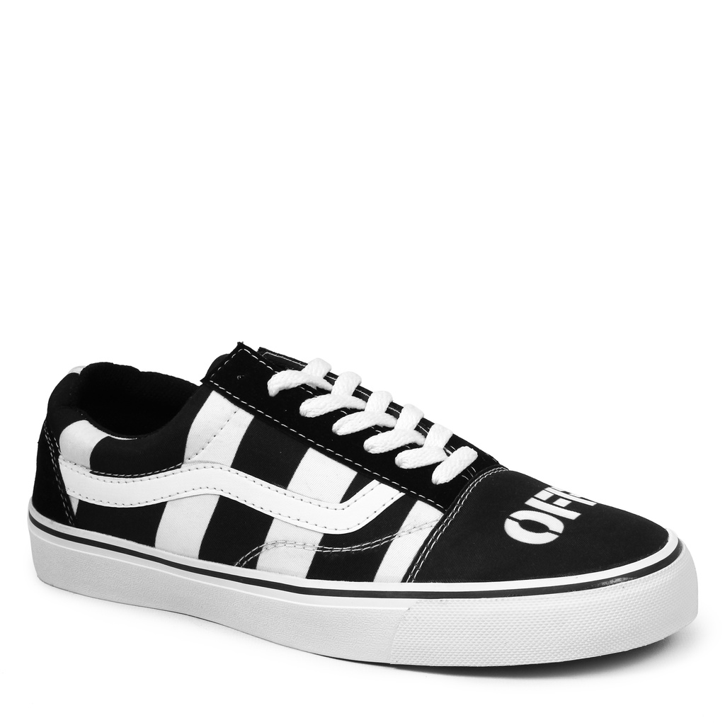 Sepatu sneakers pria motif vans casual cowo 2022