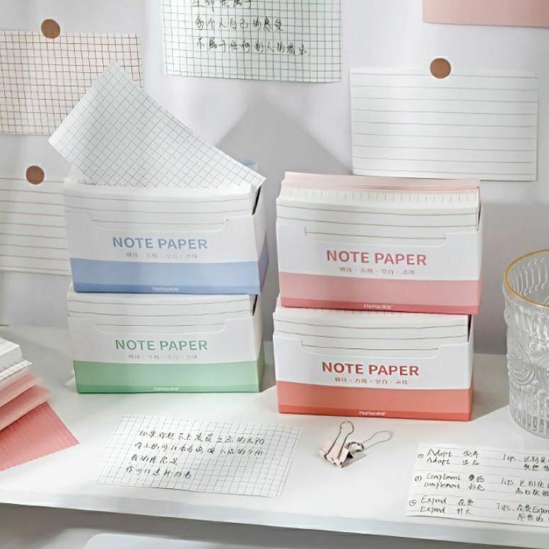 

10 Lembar Memo Pad Cute/ Memo Pad MaiMao Pastel Colour For Journaling