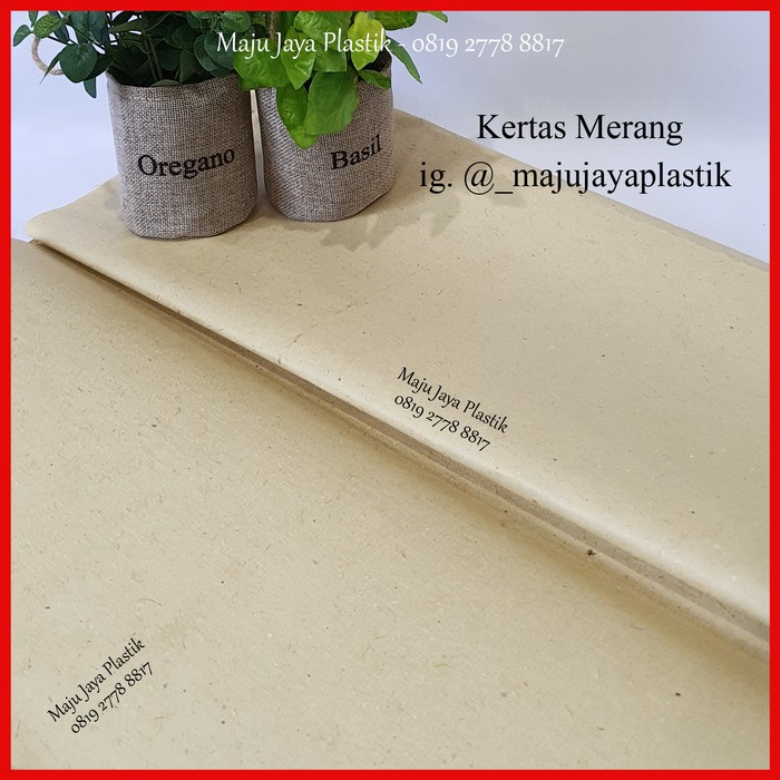 

SALE - KERTAS MERANG / KERTAS PENYERAP MINYAK GORENGAN