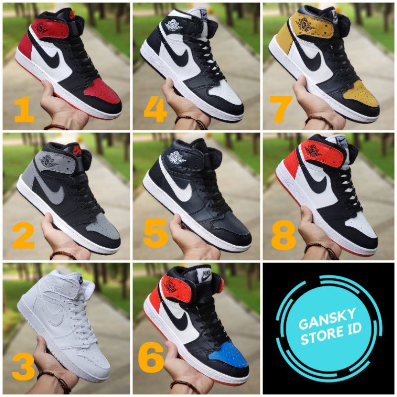 SEPATU JORDAN DEWASA RETRO HIGH 1 PREMIUM HIGH QUALITY SEPATU NIKE AIR JORDAN