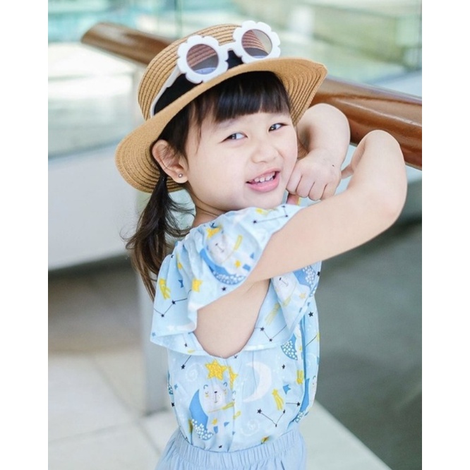 Setelan Pendek Fashion Girl Amora Smilee 1-5 Tahun CBKS SO