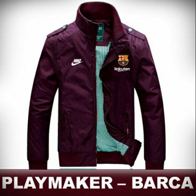 Jaket playmaker logo barca