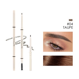 (READY &amp; ORI) Focallure 4 Colors Warna Artist Sketch Eyebrow Triangle Tip Pensil Alis FA 118 FA118