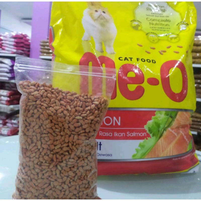 Makanan Kucing Meo Salmon repack 1kg