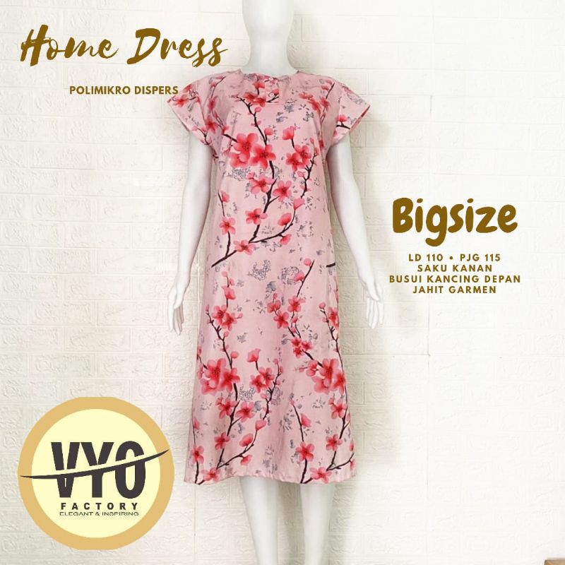 Daster Motif Bunga Sakura