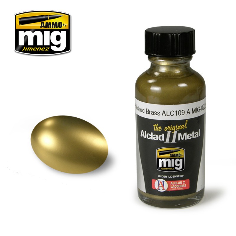 

AMIG8206 : POLISHED BRASS ALC109 - ALCLAD II