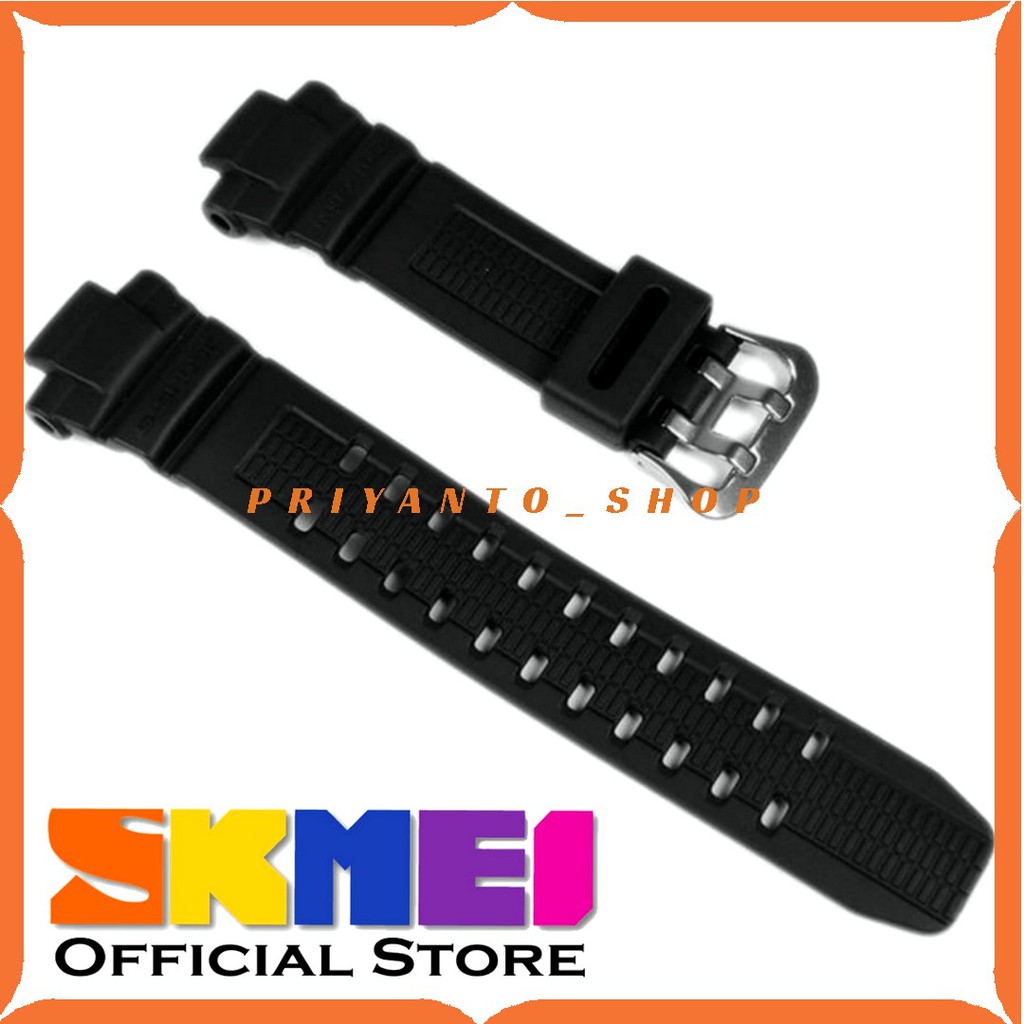 Strap Tali Jam Tangan Skmei 0931 SKMEI 0931 Hitam Tali Rubber skmei 0931