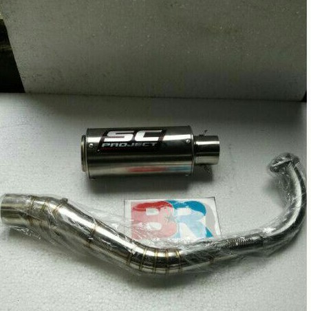 SC PROJECT KNALPOT RACING ALL MATIC FOR LECI PCX NMAX DLL