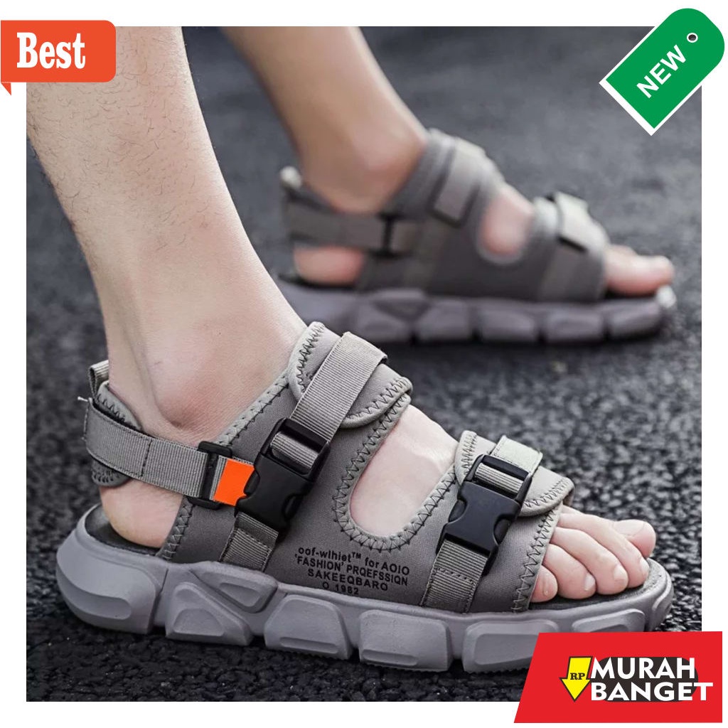 Sendal slide terbaru- TOKODISNA - SANDAL SENDAL PRIA KENZO SAKEEQBARO