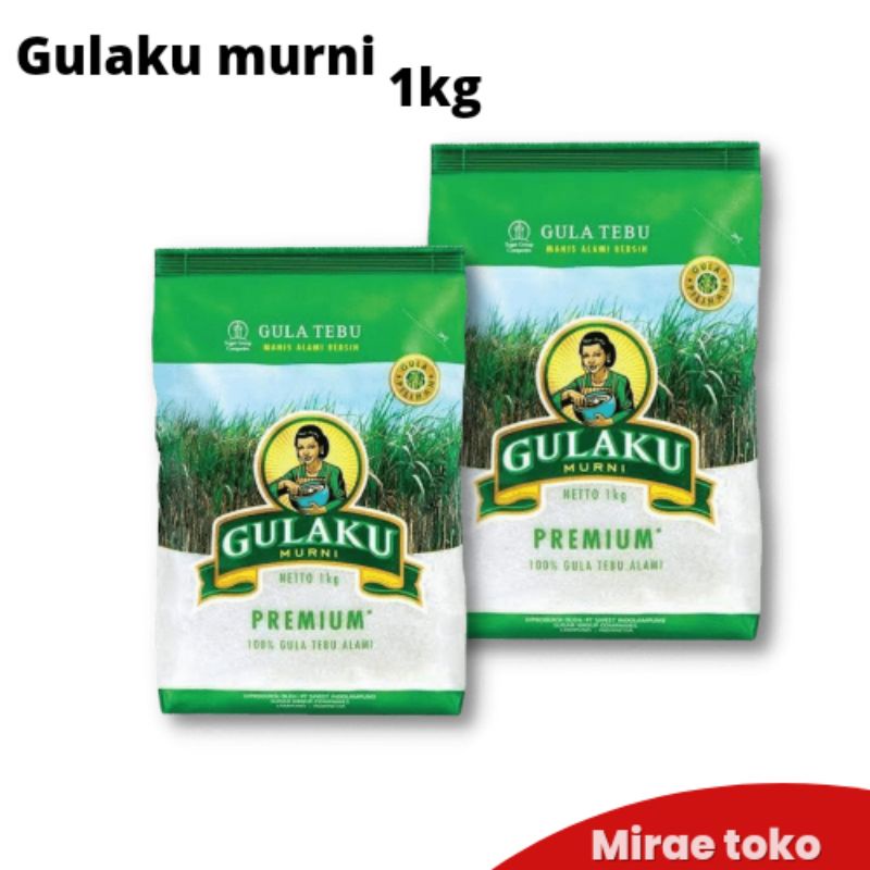 

gulaku 1kg murni // gulaku murni 1kg // gula tebu murni 1kg
