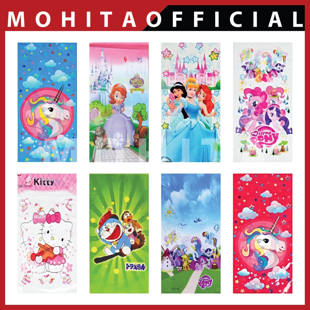 plastik snack ulang tahun/plastik ulang tahun bingkisan snack/plastik snack ultah/plastik ulang tahu