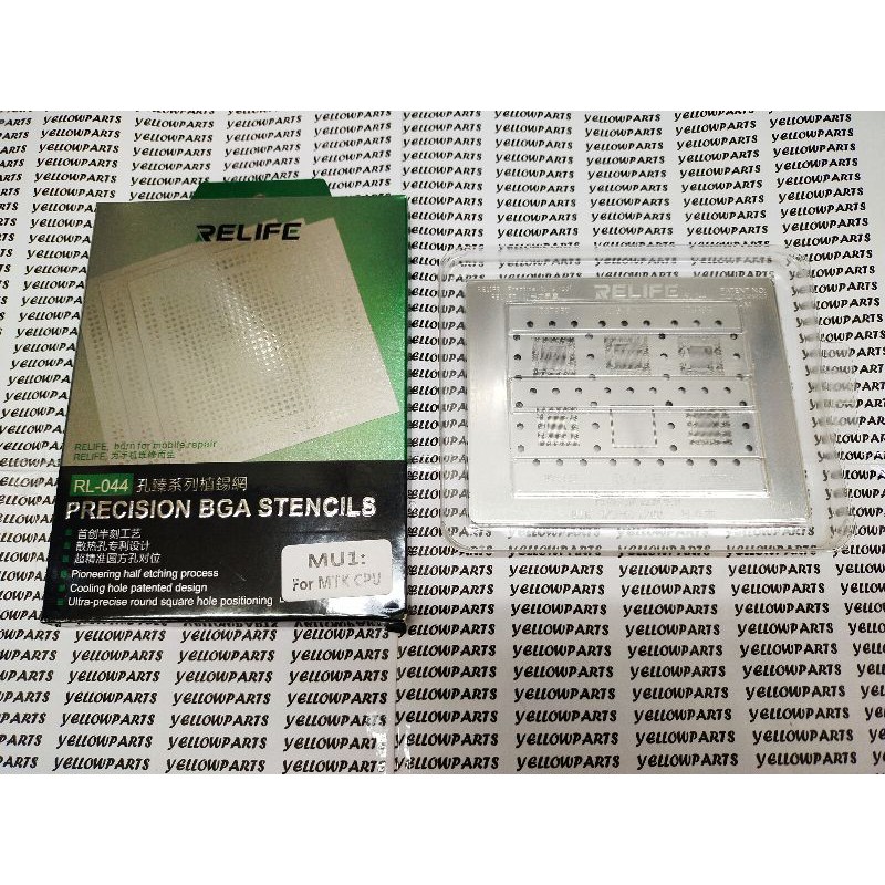 TOOLS CETAKAN IC BGA STENCILS RELIFE RL-044 MTK CPU MU 1