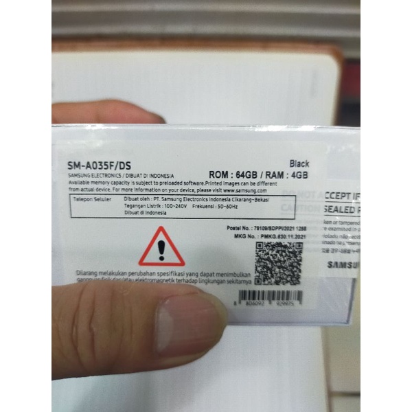New Handphone Android Samsung galaxy A03.Room 4/64gb jamin baru asli 100%