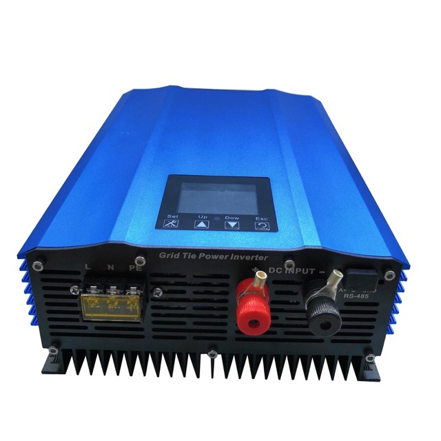 Inverter Gird Tie 1200W Imput 55-90 V MPPT Panel Surya Disesuaikan Baterai Debit Inverter Sinus Murn