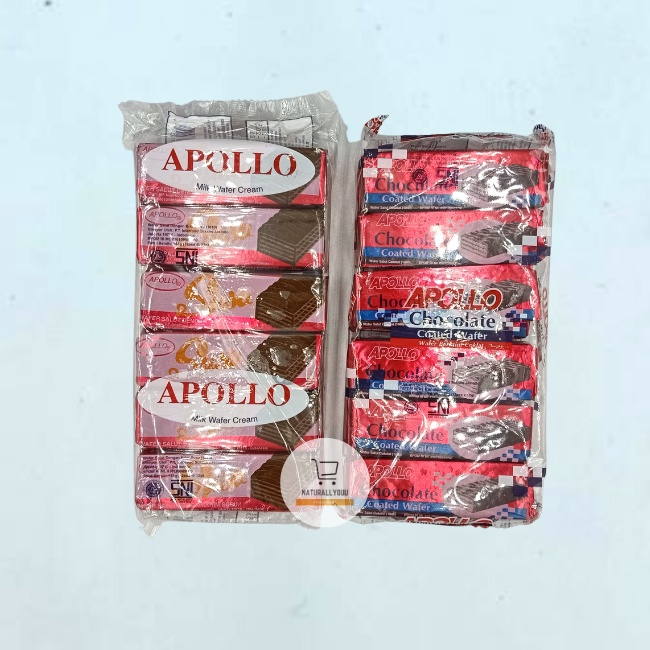 Apollo Waffer Biskuit Snek Jadul All Varian