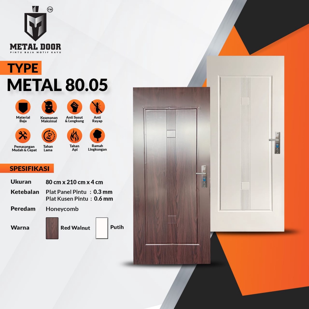 PINTU BAJA FORTRESS TYPE METAL 80.05