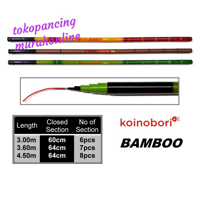 JORAN TEGEK KOINOBORI BAMBOO (medium)